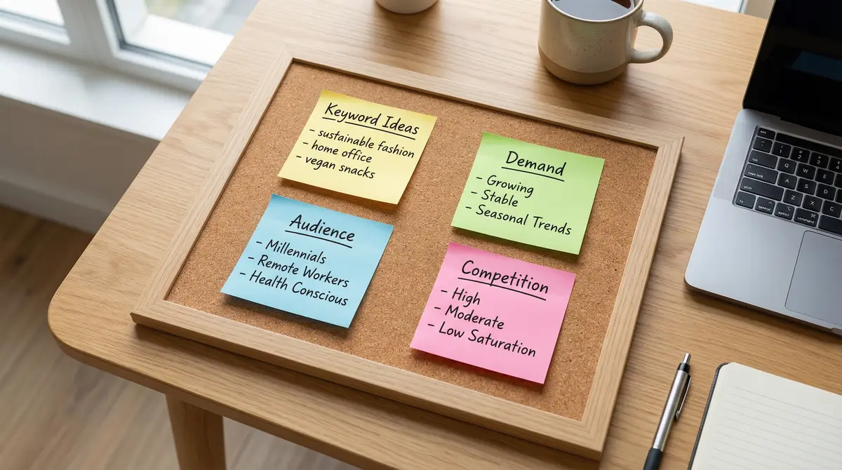 niche selection board affiliate marketing