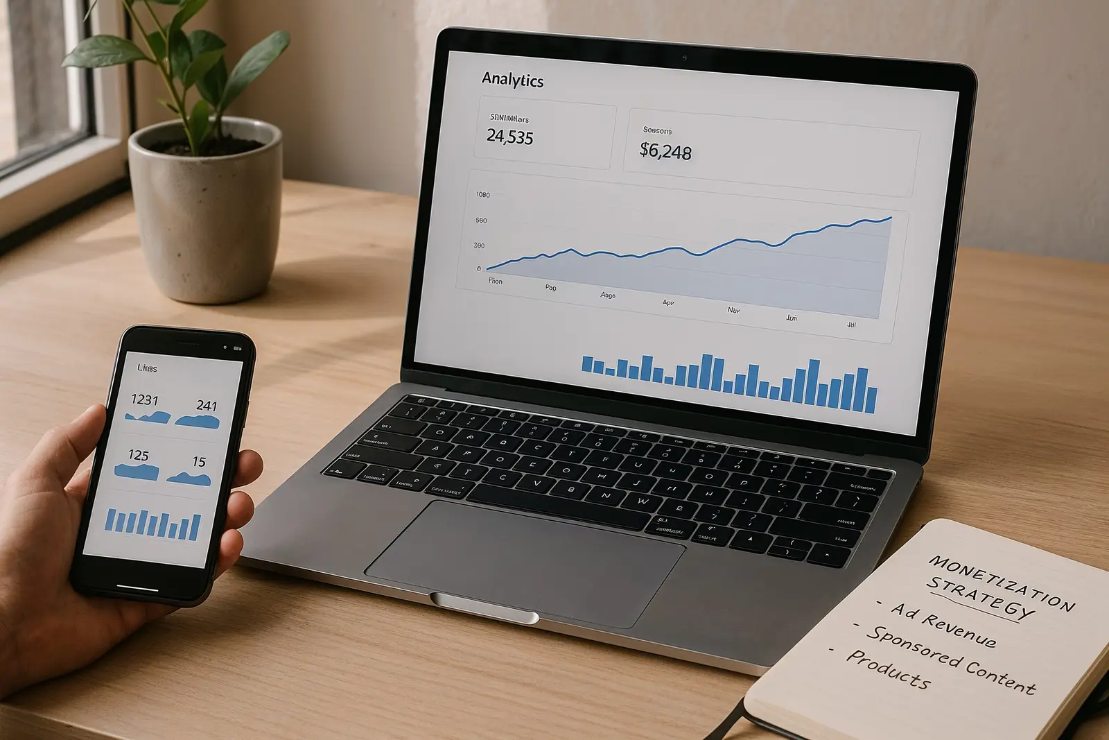 affiliate marketing vs display ads monetization strategy