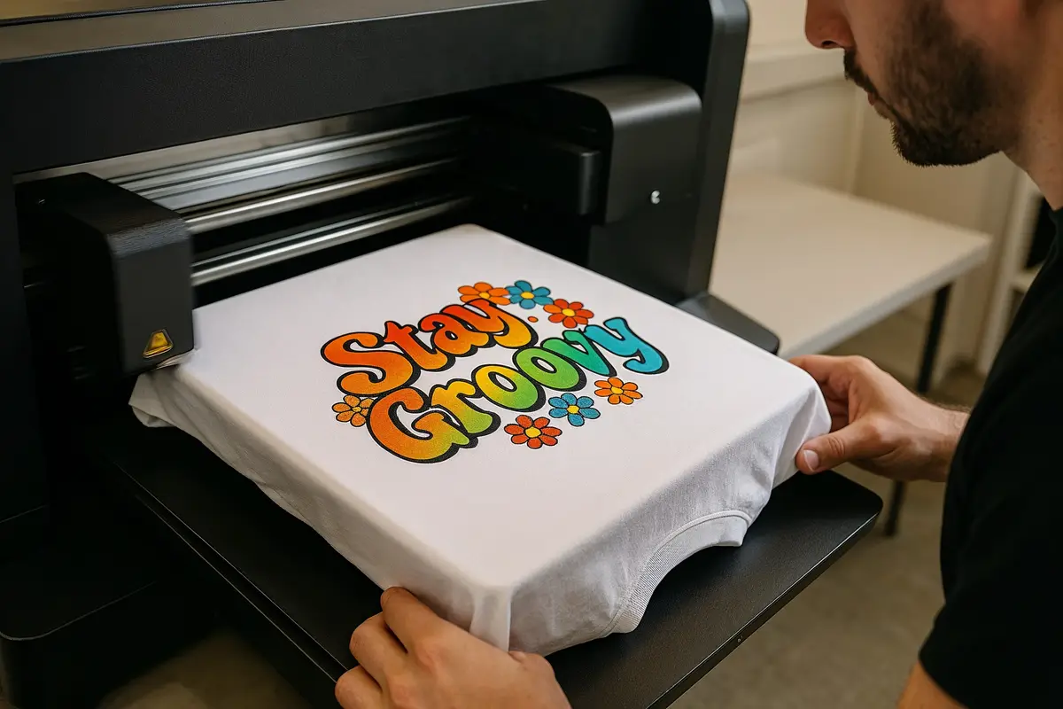 best dtg printers for beginners in 2025 operator using dtg printer