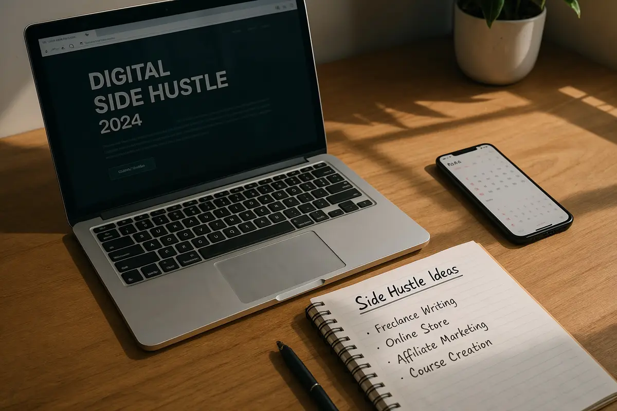 best side hustles for 2024 digital workspace inspiration