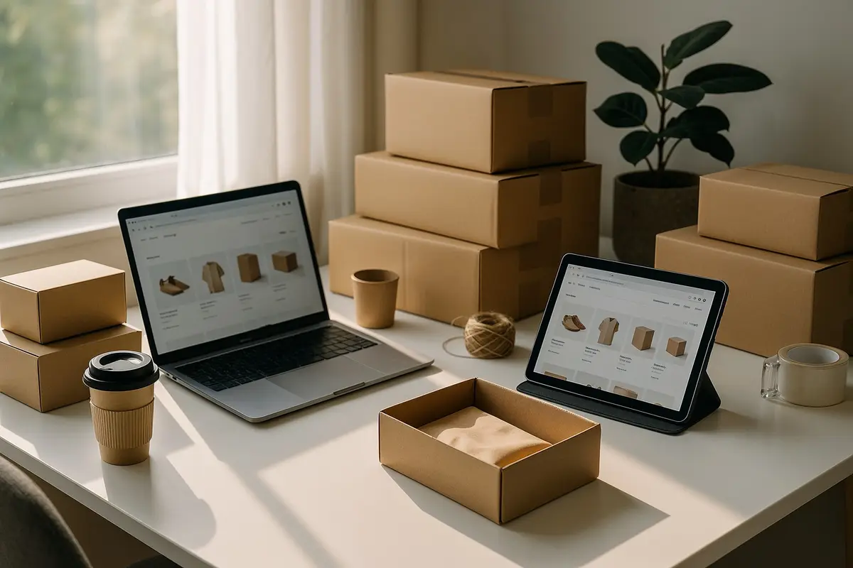 best ways to make money online with e commerce workspace setup