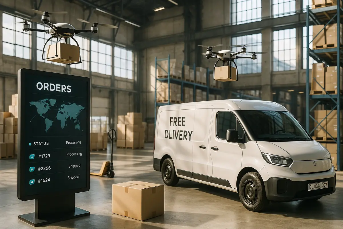 Logistics and automation infrastructure for scalable online businesses
