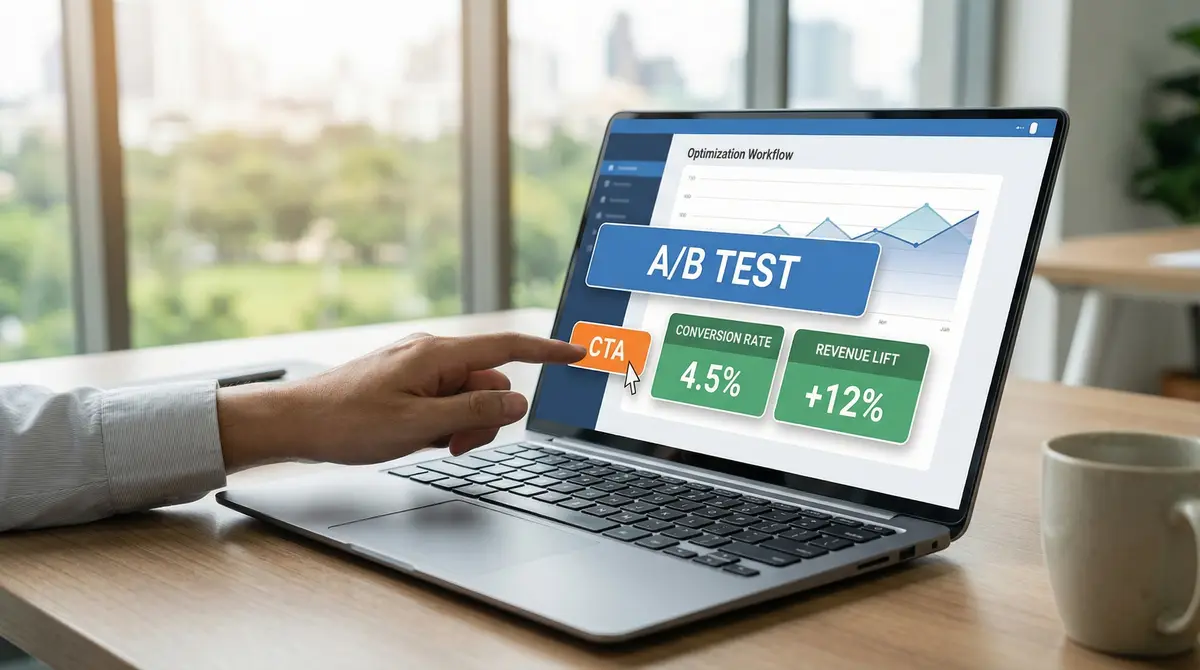 affiliate optimization workflow ab testing and conversion improvements