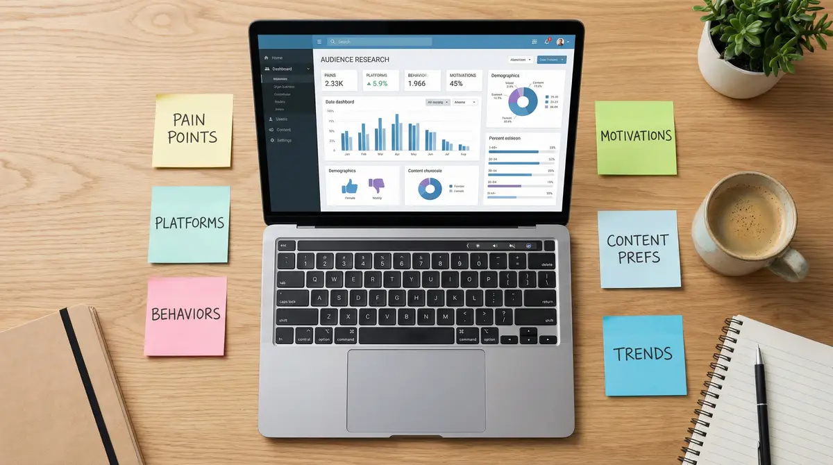 audience research dashboard overview
