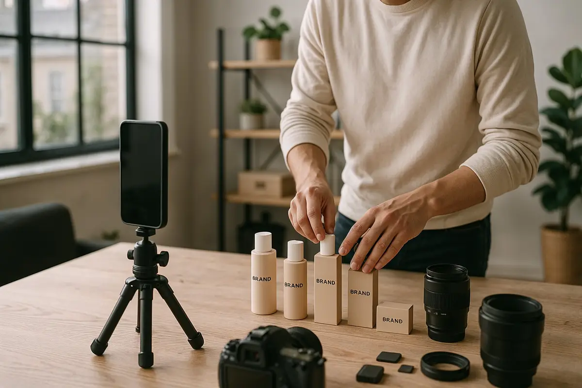 how to get paid collabs on instagram workspace setup for branded photoshoot