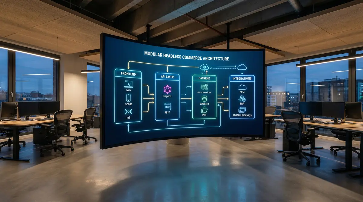 scalable commerce architecture diagram