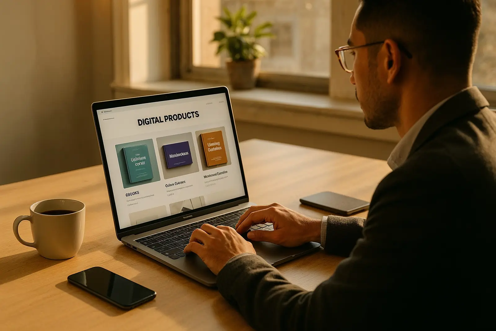 how to sell digital products on your website