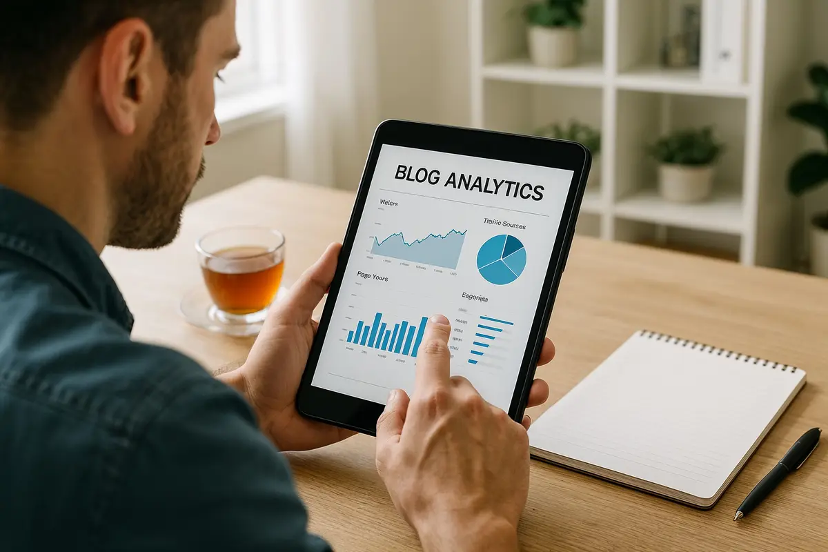 how to start a blog for money checking blog analytics