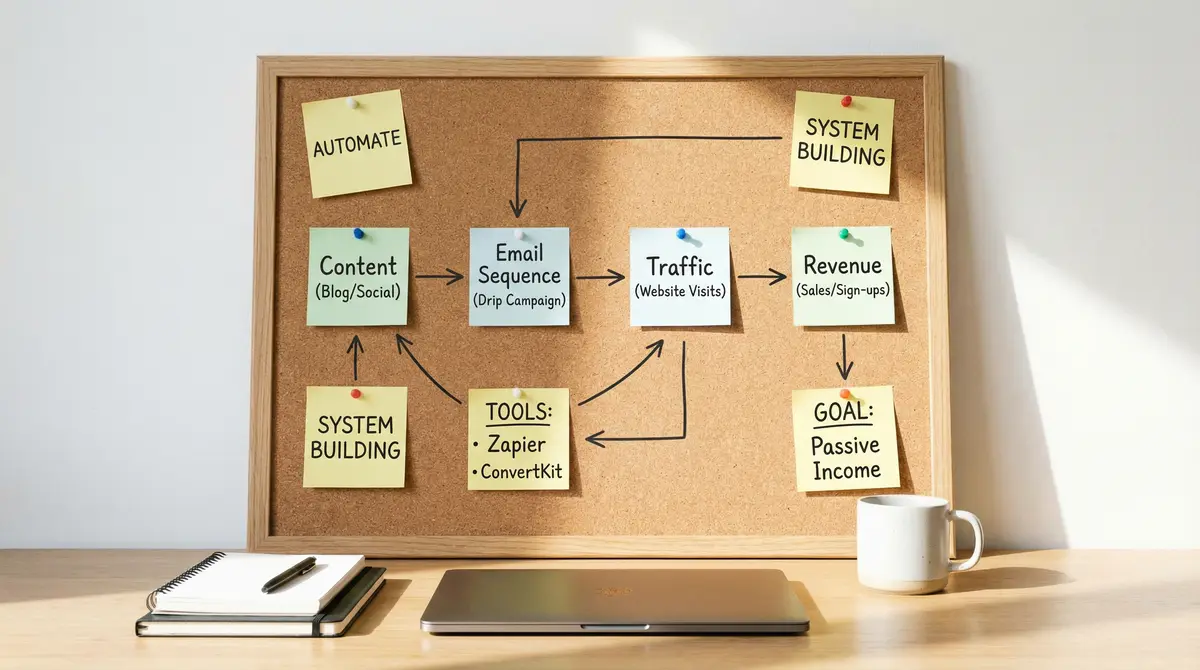 passive income automation process board