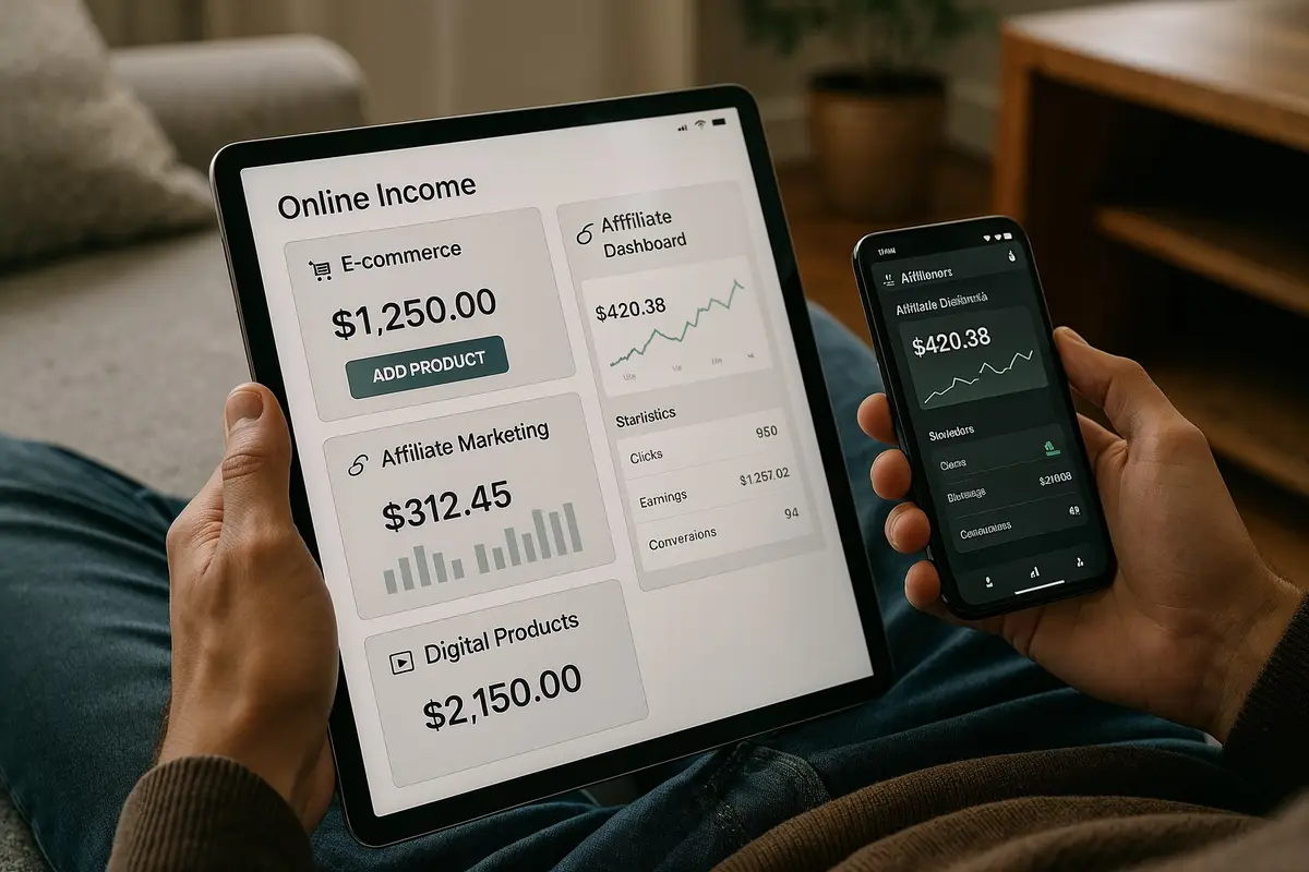 managing multiple online income streams for making money online