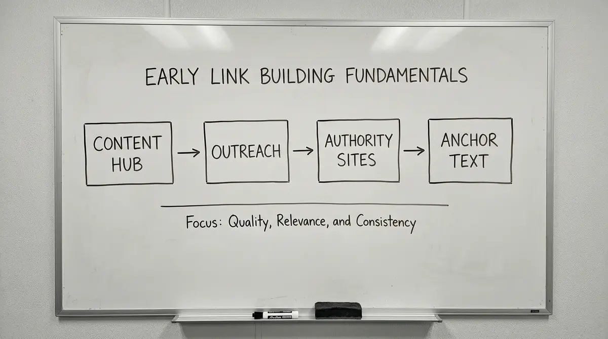 early stage backlink acquisition framework