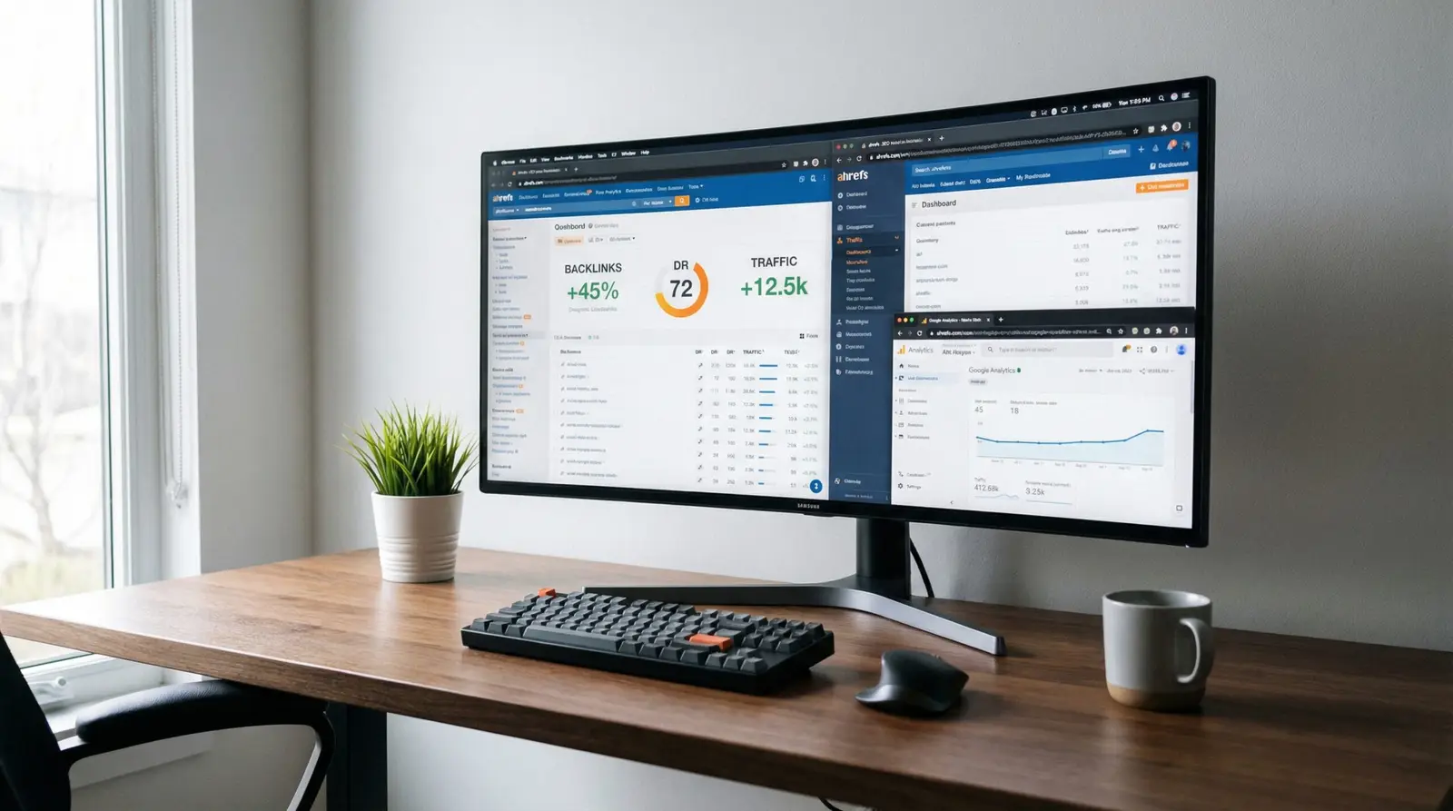 seo backlink dashboard for monetized websites