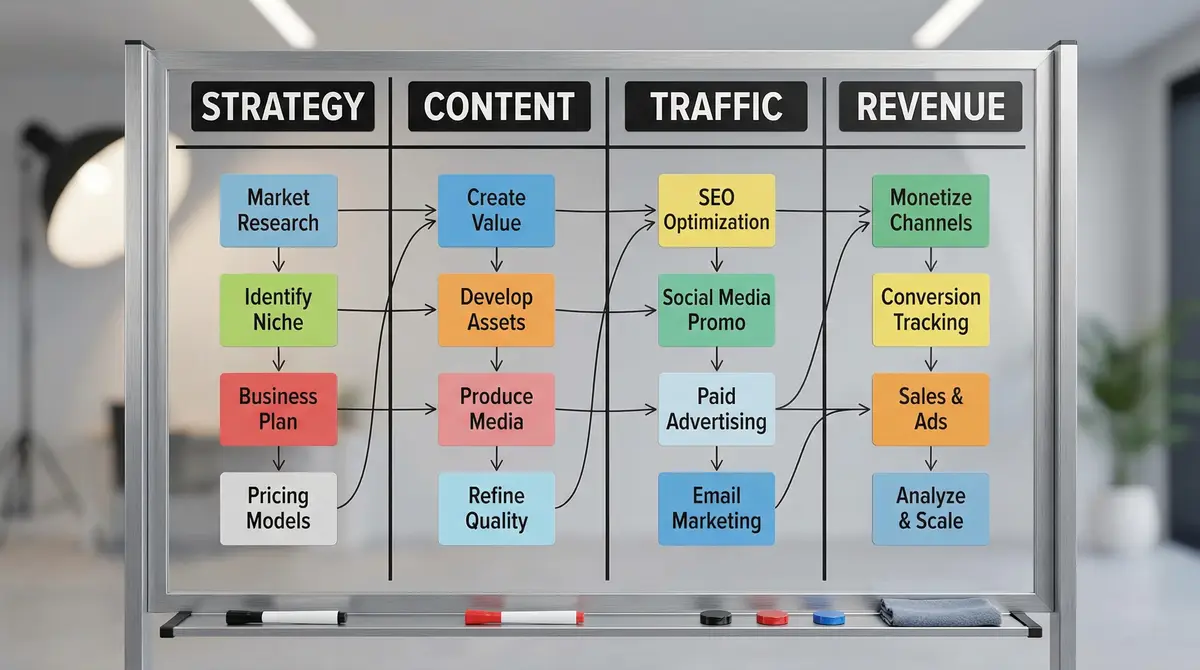 digital monetization process workflow