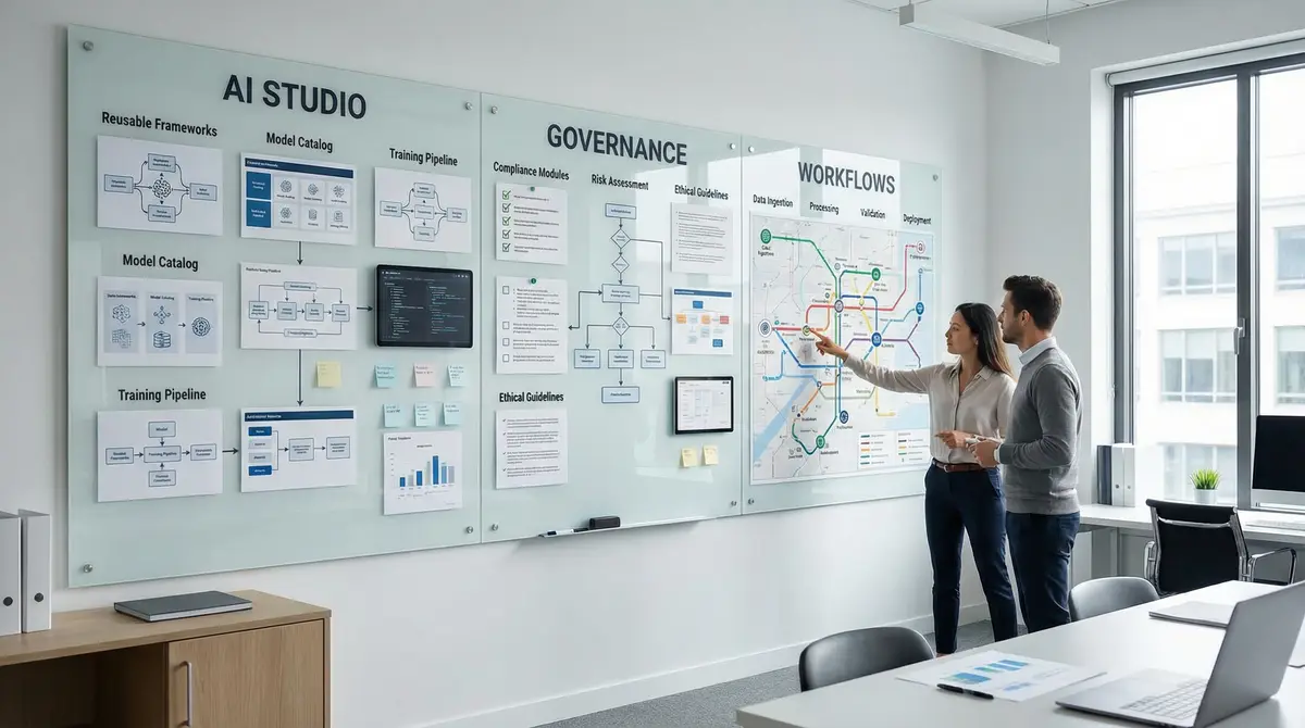 ai operations board with governance and workflows