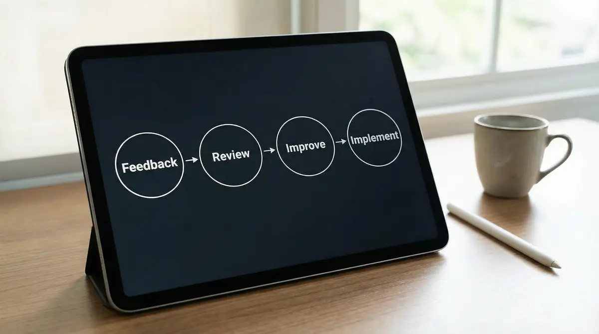 digital feedback improvement process workflow