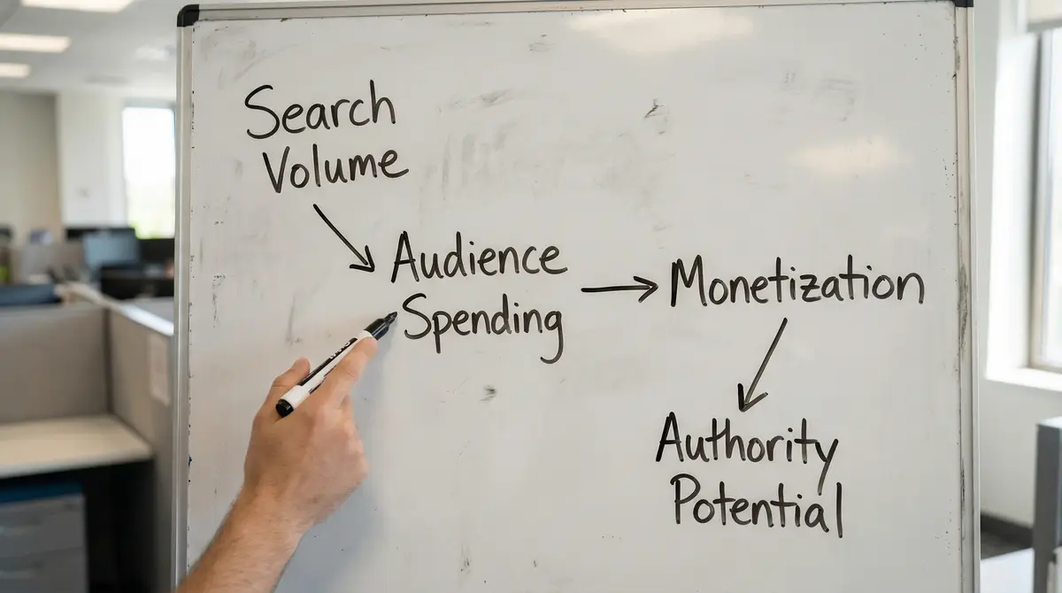 niche profitability factors diagram