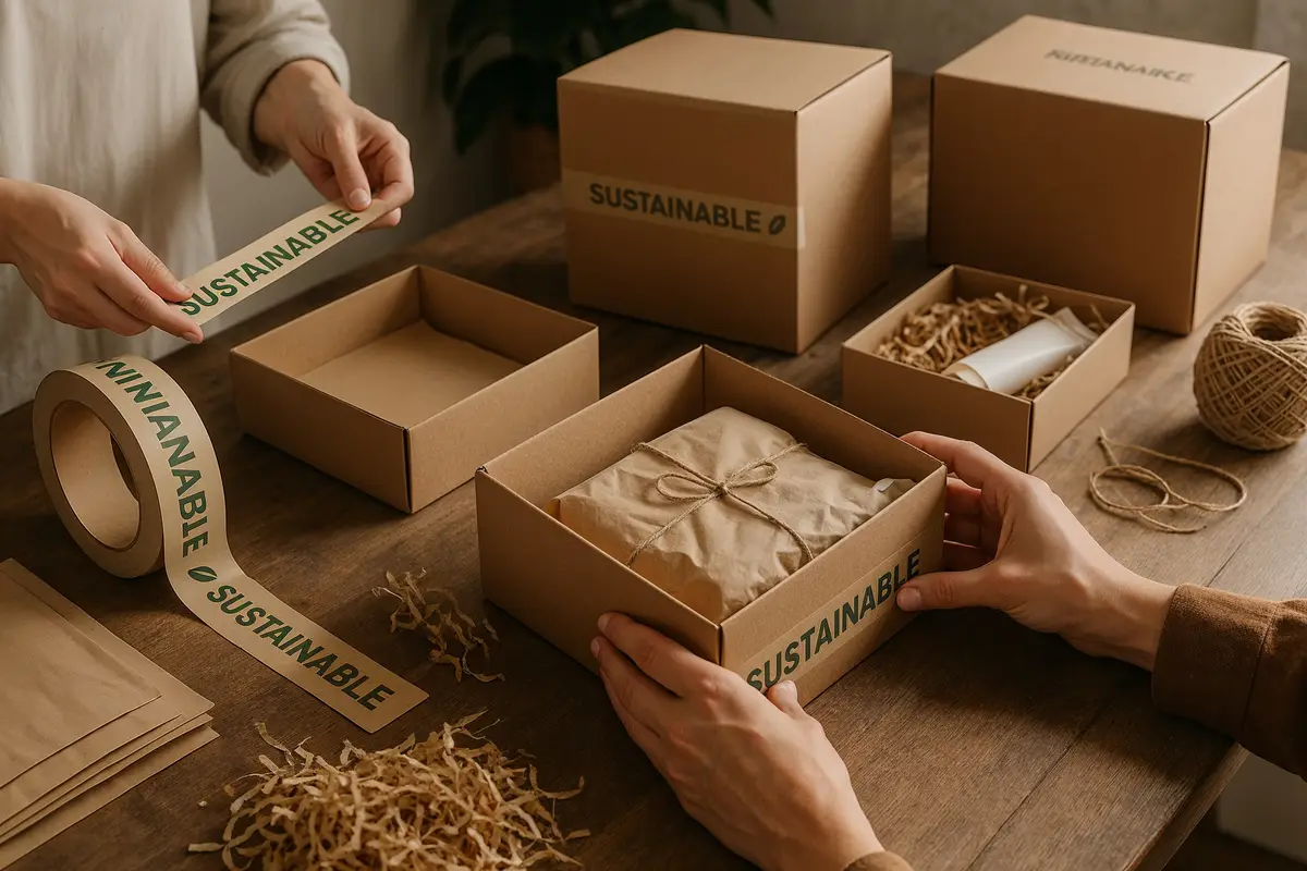 Eco friendly packaging for online business ideas
