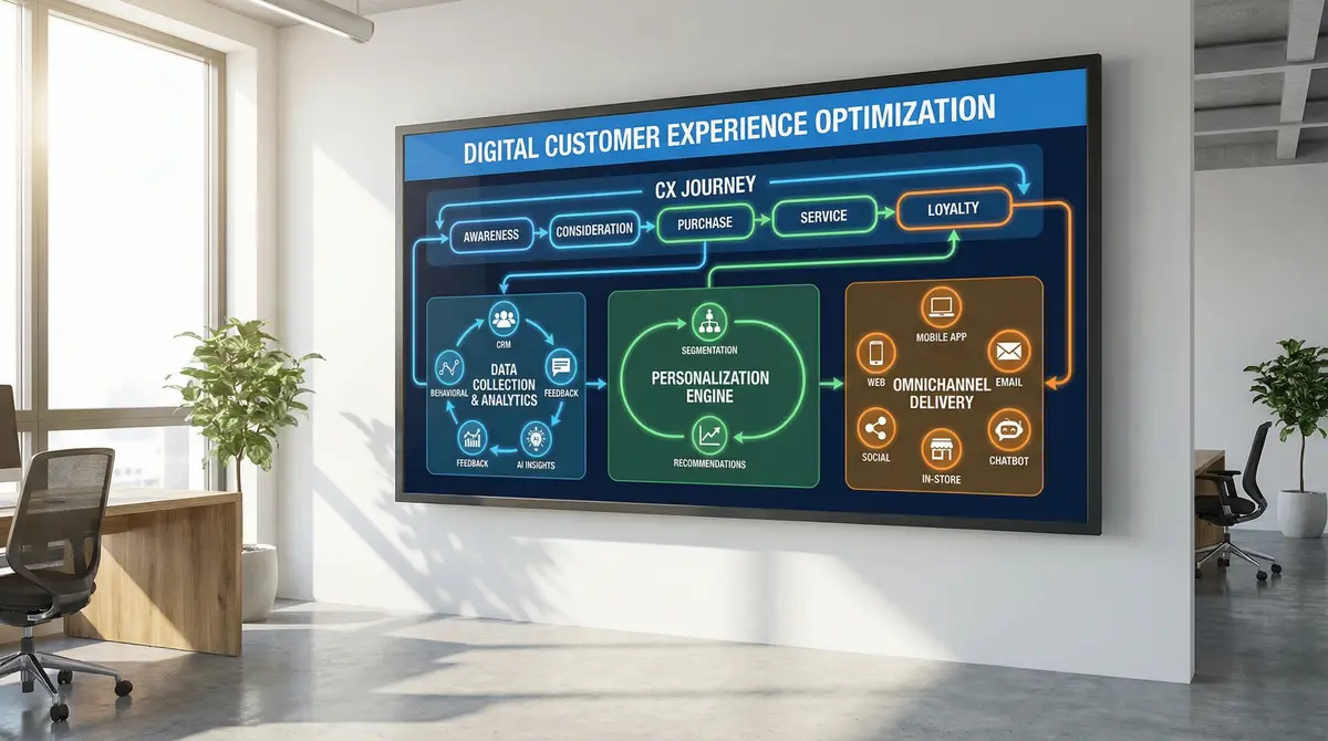 digital customer experience workflow board