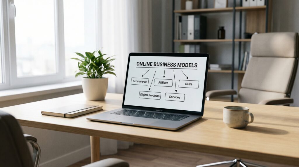 digital-online-business-models-diagram-modern-workspace