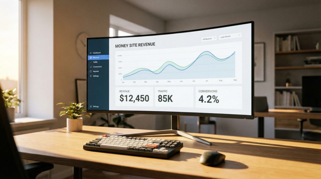 money-site-dashboard-with-traffic-and-revenue-overview
