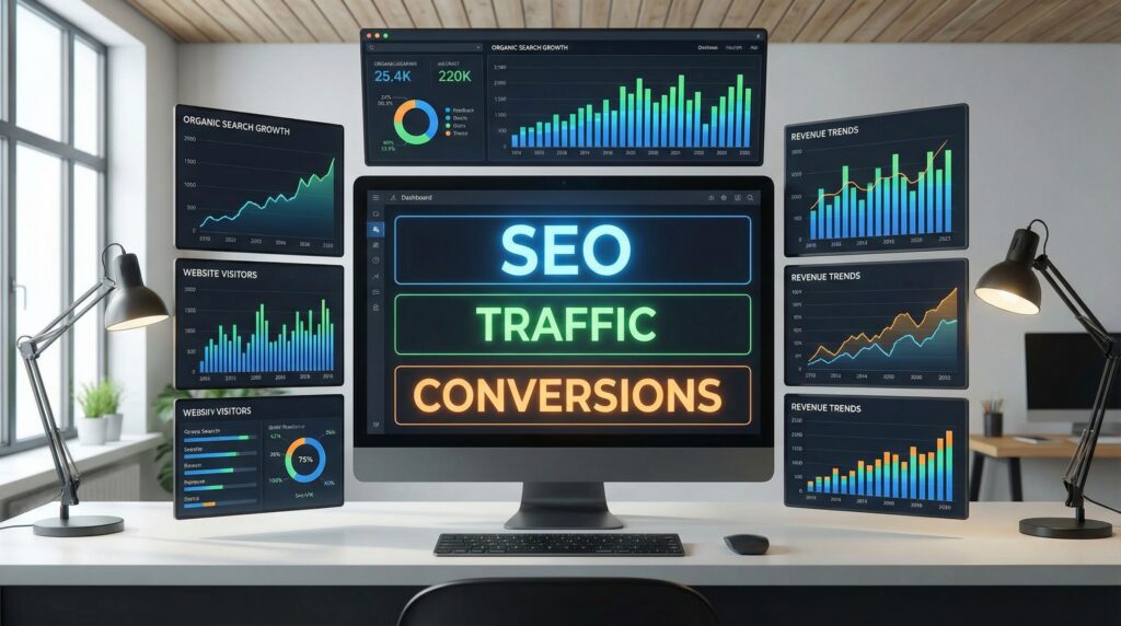 seo-dashboard-with-traffic-and-revenue-charts-for-money-sites