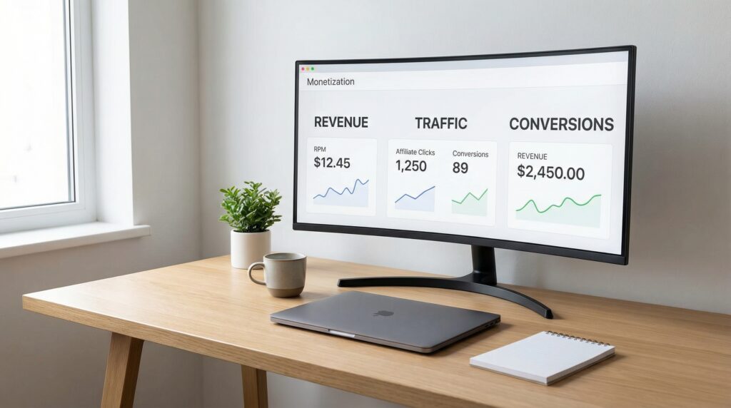 online-monetization-dashboard-with-revenue-and-traffic-metrics